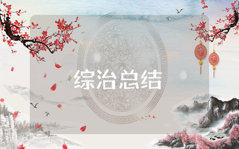2025上半年综治总结报告 综治半年度工作总结范文最新版