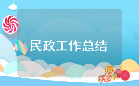 2025年上半年民政工作总结 关于民政工作总结