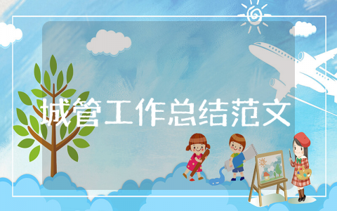 城管工作总结范文精选 城管执法工作总结范文模板大全