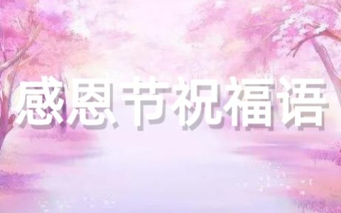 关于感恩节祝福语大全（精选88句）