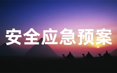 全新安全应急预案演练方案（精选15篇）