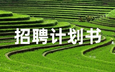 最新招聘计划书模板范文合集（通用20篇）