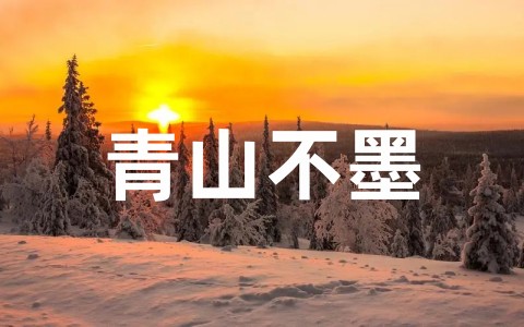 关于青山不墨观看心得体会范文(精选20篇)