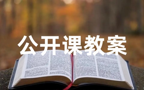 推荐幼儿园优秀公开课教案模板完整版(精选20篇)