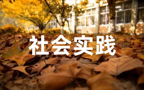 大学生假期社会实践报告 万能社会实践报告