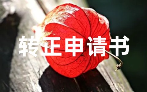 大学生预备党员转正申请书范文 预备党员转正自我总结