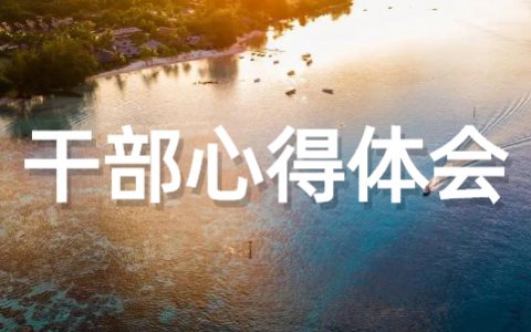 村干部个人工作心得体会 农村干部心得体会范文