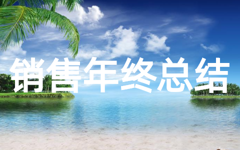 销售年终总结个人心得体会(精选23篇)
