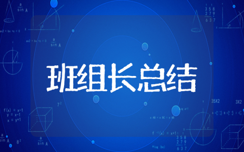 班组长工作年终总结 2025年班组长工作总结
