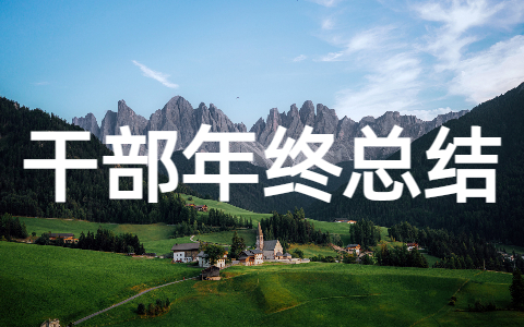 干部年终总结个人总结（精选17篇）