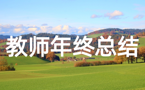 教师年终总结范文 本年度教师工作总结范文