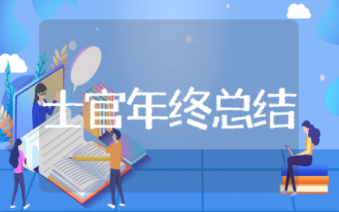 士官年终总结个人总结 部队士官年终工作总结