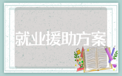 2025年就业援助工作方案 援助就业工作方案模板