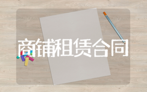 商铺租赁合同简易模板 商场商铺租赁合同标准版