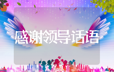 感谢领导的关心和照顾的话语高情商句子 感谢领导对工作的指导和帮助的句子简短