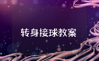 大班体育《转身接球》教案及反思总结 幼儿园转身接球户外活动教案