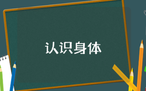 《认识身体的各个部位》幼儿园小班优秀健康教案范文
