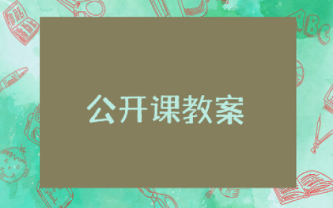 幼儿园小班公开课优秀教案汇总 小班公开课精选范文