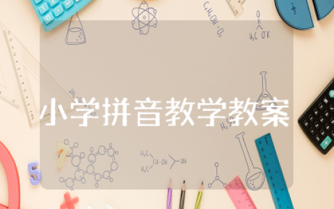 小学拼音教学教案设计模板 拼音教学优秀教案设计