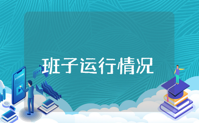 班子运行情况怎么写 最新领导班子总体运行情况汇报
