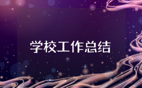 学校工作总结2025最新完整版 学校个人工作总结简短范文