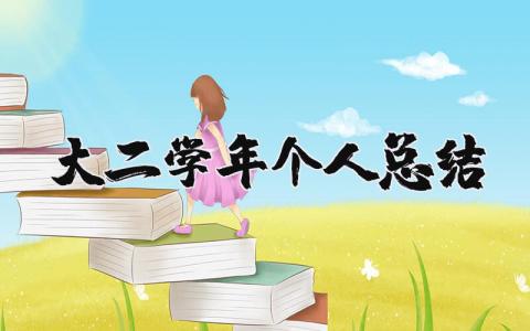 大二学年个人总结 大二总结一学期的收获与不足