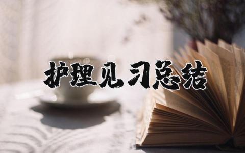护理见习总结心得通用  护理个人实习工作总结