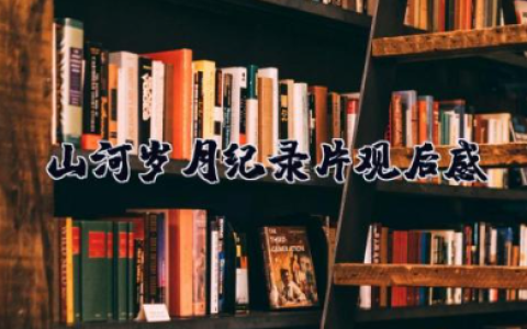 山河岁月纪录片观后感500字 纪录片《山河岁月》心得体会