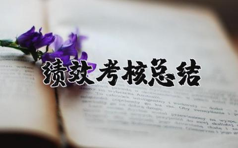 绩效考核总结分析报告 个人绩效自我评价简短