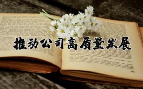 以自我革命精神推动公司高质量发展研讨交流发言材料