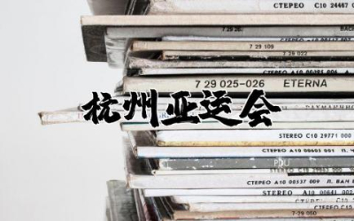 杭州亚运会第19届观后感及心得体会范文精选