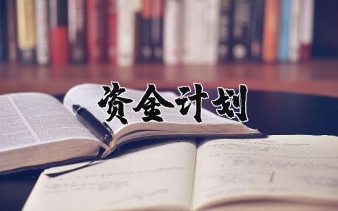 资金计划表模板 资金计划书怎么写