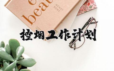 2025年控烟工作计划书范文大全