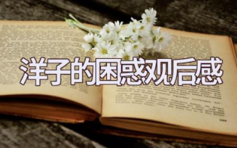 电影《洋子的困惑》观后感优秀范文