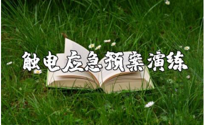 触电应急预案演练方案及演练过程精选范文