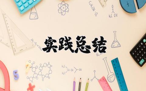 实践总结报告精选范文 个人实践总结感悟模板