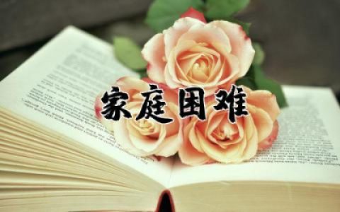 家庭困难申请原因简写 家庭贫困申请原因精选