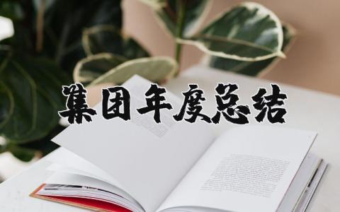 2025集团年度总结报告范文大全 集团年度总结通用范文 (8篇）