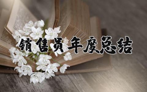 销售员年度总结报告通用范文 销售员年终工作情况汇报合集