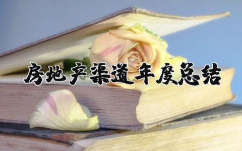 2025年房地产渠道年度总结报告范文 房地产渠道工作总结及工作计划