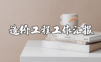 造价工程师年度总结报告通用范文 造价工程人员年终工作进展汇报