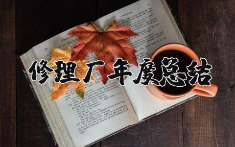 2025年修理厂年度总结范文 修理厂年终工作总结范文