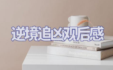 电影《逆境追凶》观后感范文