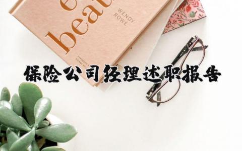 保险公司经理述职报告个人总结 2025年保险公司经理述职精选