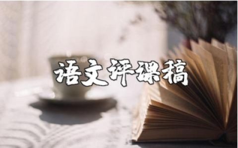 一年级语文《小书包》听课评课稿精选范文合集