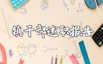 镇干部述职报告履行工作职责情况汇报材料(6篇)
