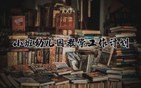 小班幼儿园教学工作计划2025年范文大全 (6篇）