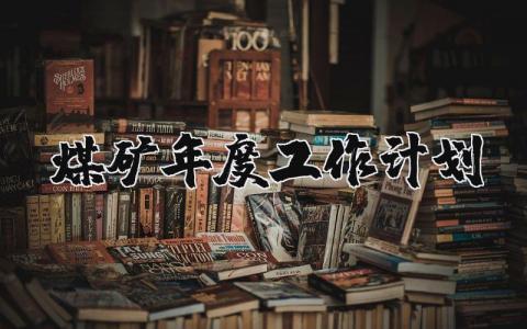 2025年煤矿年度工作计划范文 煤矿下一步工作思路及措施 (3篇）