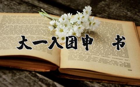 关于大一入团申请书 大一入团申请书 (9篇）