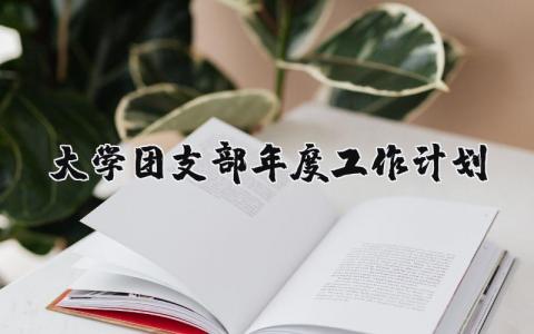 2025年大学团支部年度工作计划实施方案范文汇总